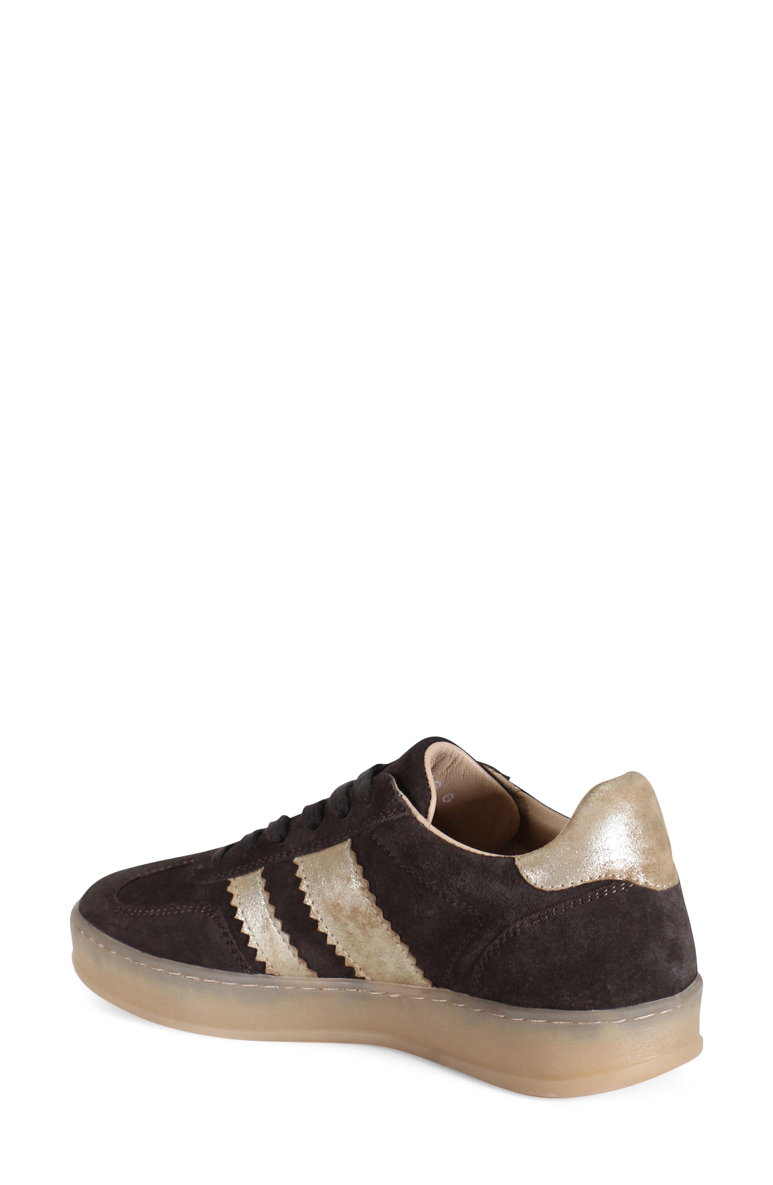 Jon Qwill Sneaker, Alternate, color, DARK BROWN