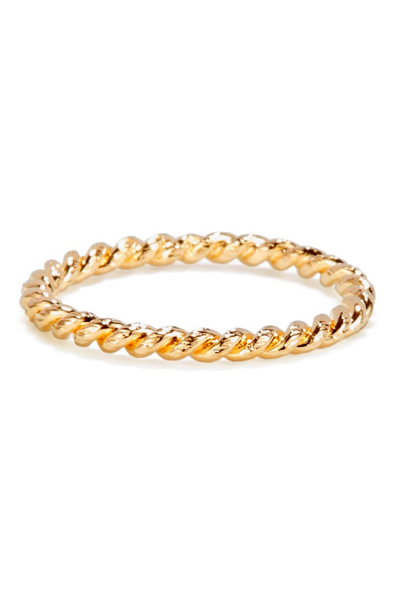 Liv Rope Stacking Ring, Alternate, color, GOLD