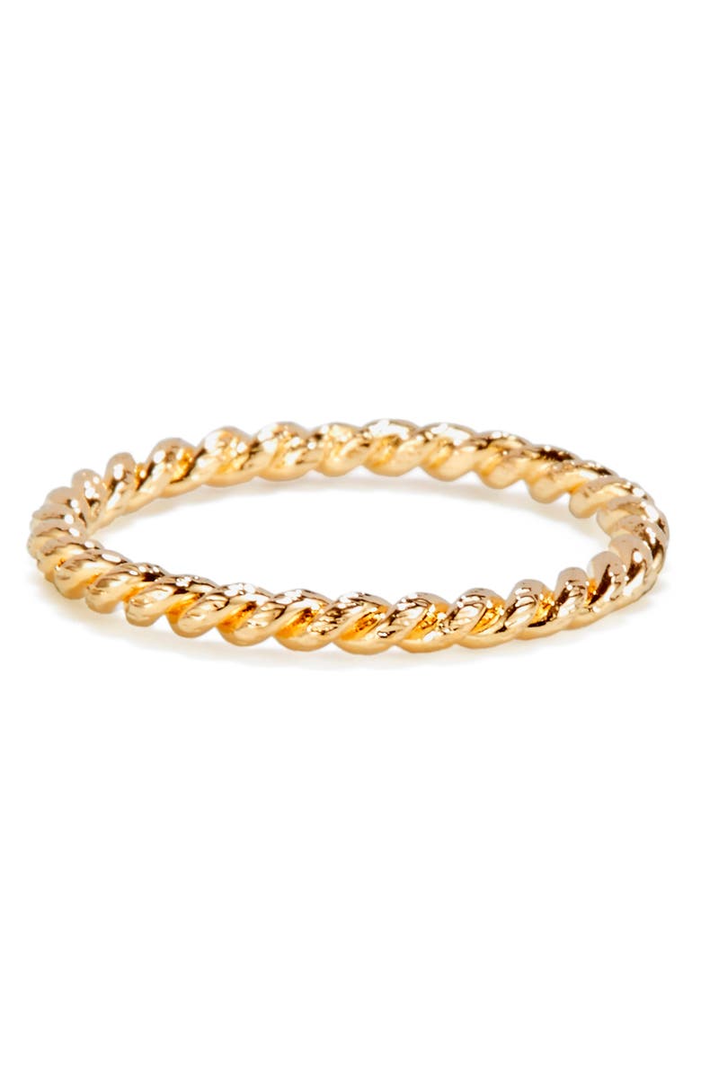 Brook and York Liv Rope Stacking Ring, Alternate, color, Gold
