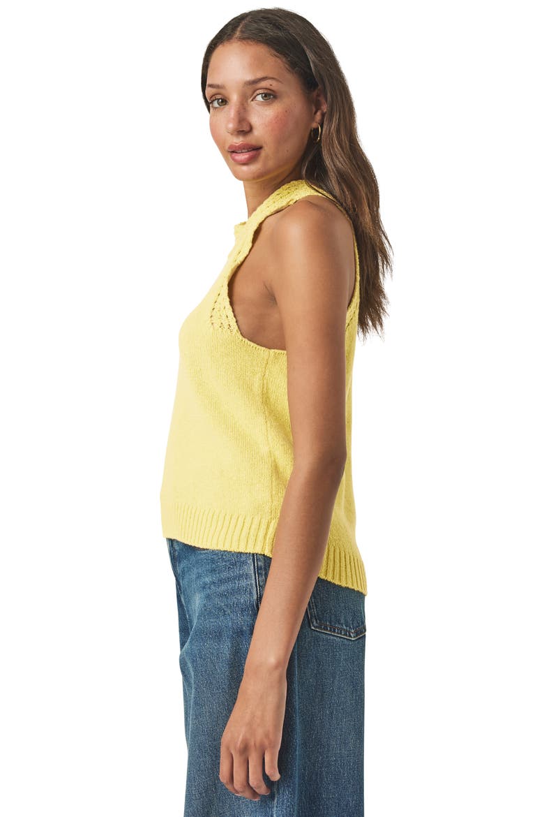Talula Cotton Sweater Tank, Alternate, color, BUTTERCUP