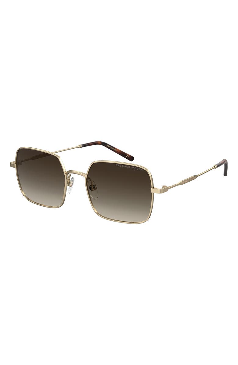 Marc Jacobs 54mm Gradient Square Sunglasses, Main, color,