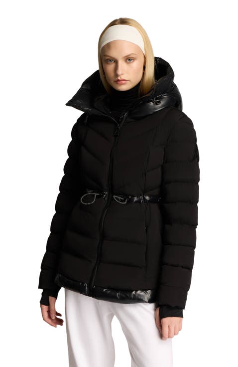 Everlong Lightweight Herringbone Quilted Puffer with Lustre Detailing