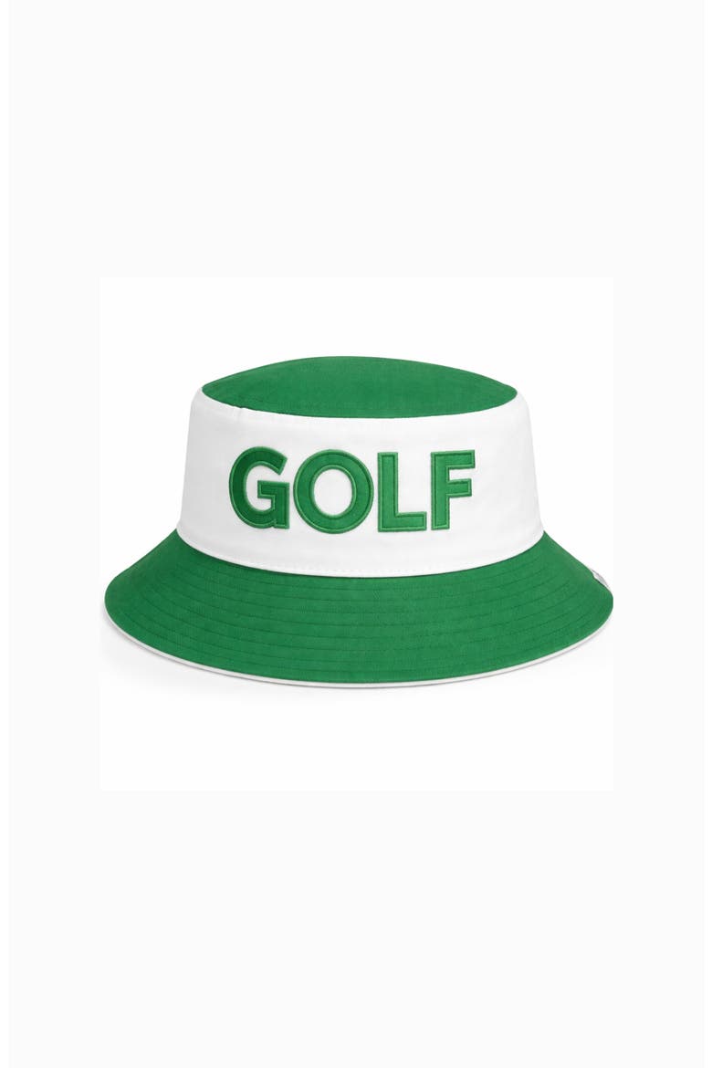 Golf Bucket Hat, Main, color, Green