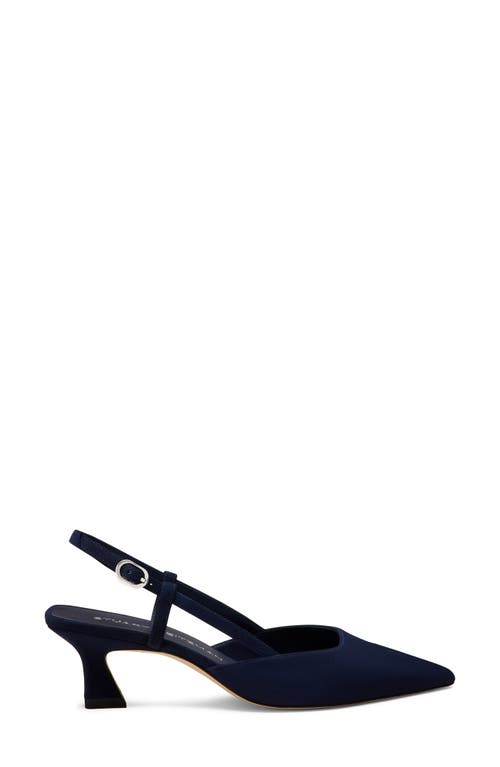 Stuart Weitzman Vinnie 50 Slingback Pump In Blue