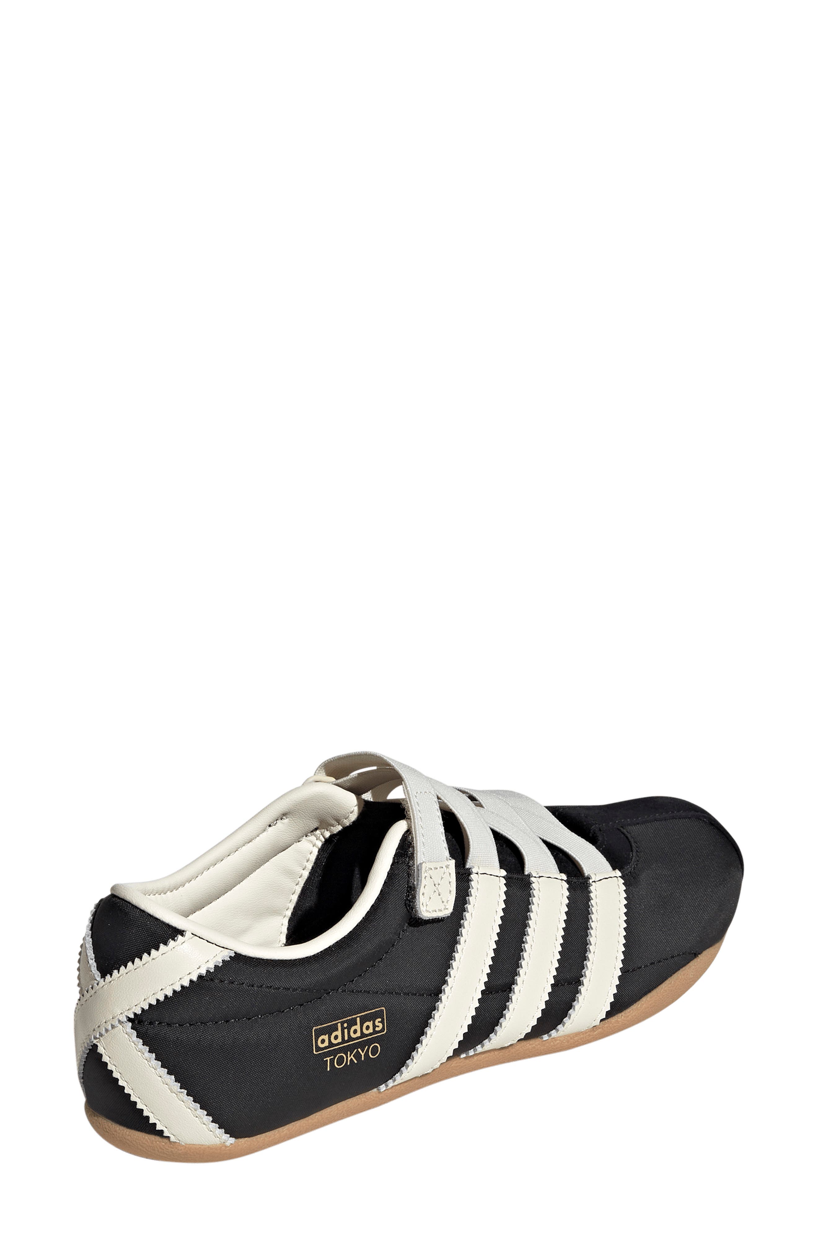 adidas Tokyo Sneakerina, Alternate, color, Black/ Cream White/ Gold