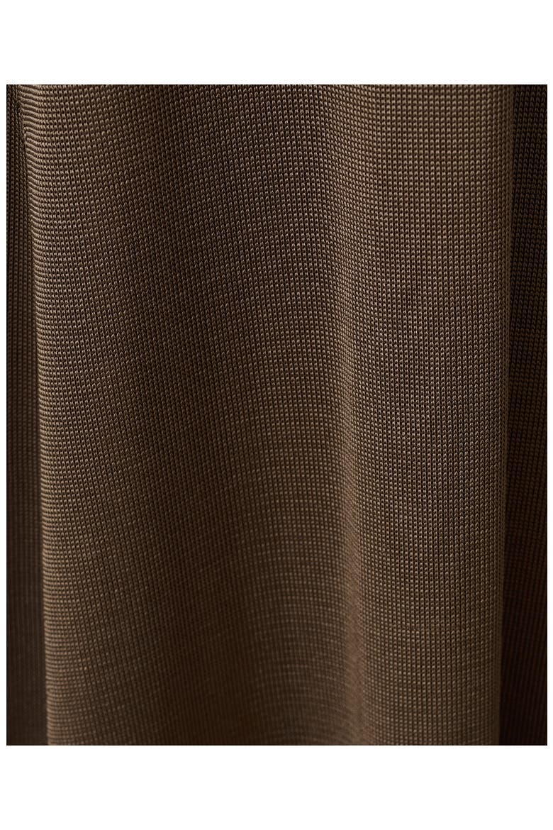 Draped Back Knit Maxi Dress, Alternate, color, CHOCOLATE