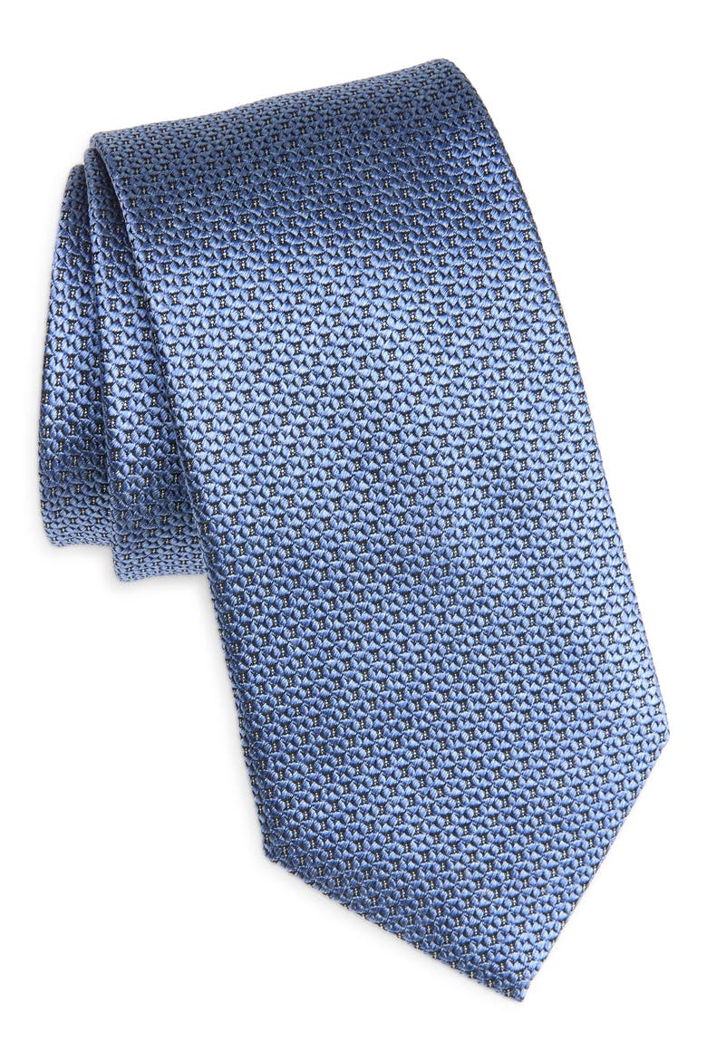 Silk Tie, Main, color, LT BLUE