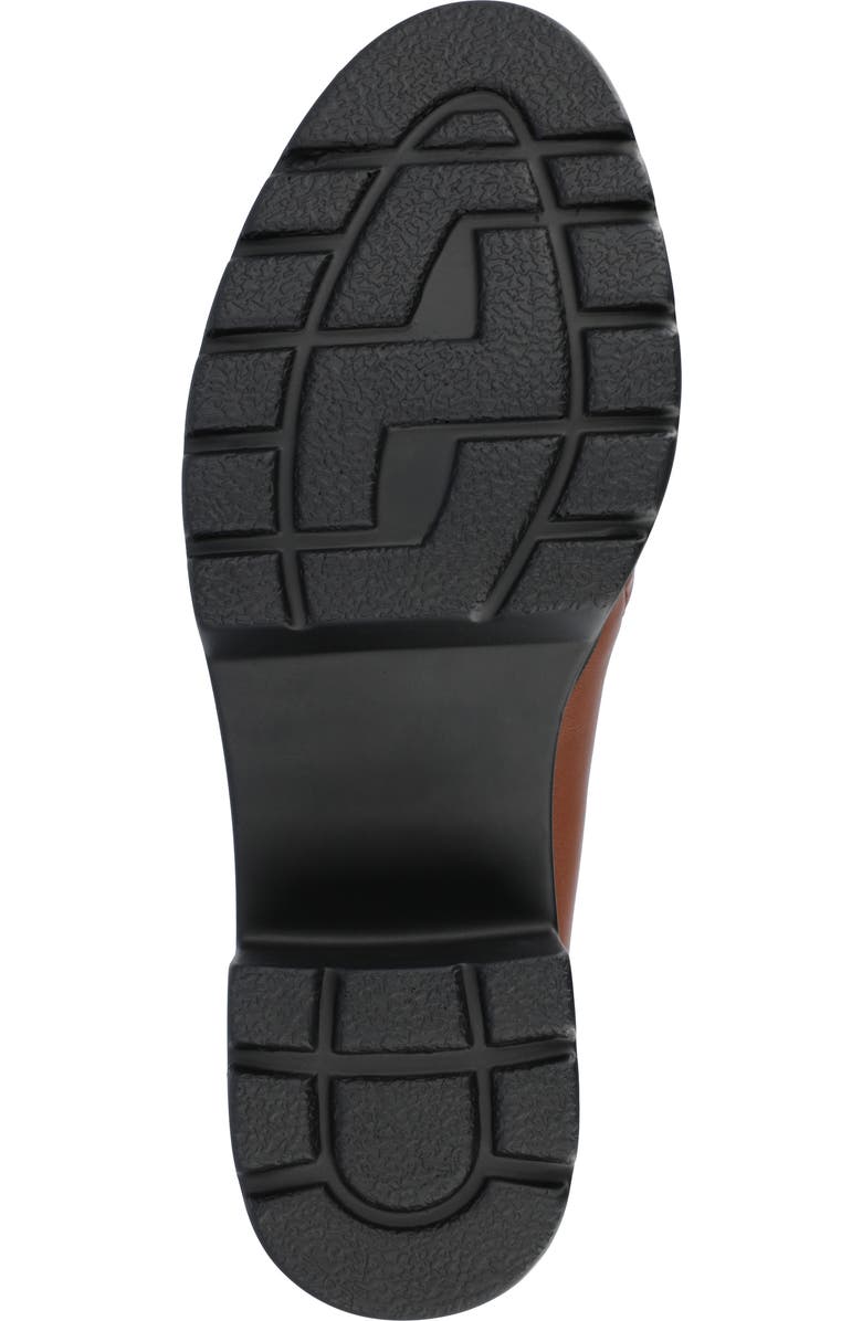 Journee Collection Kezziah Platform Loafer Pump, Alternate, color, Brown