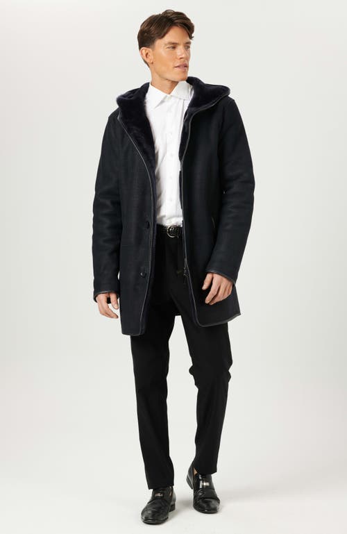 Gorski Select Shearling Lamb Parka In Black