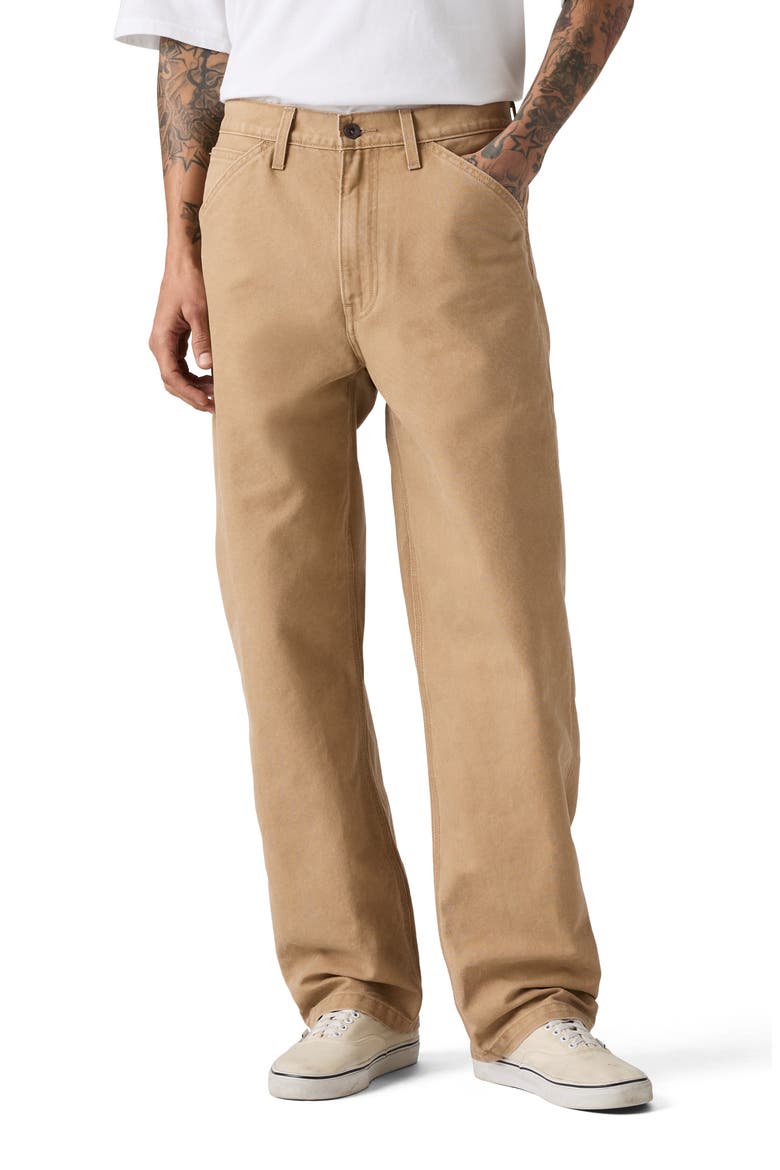 568™ Loose Straight Leg Carpenter Jeans, Main, color, TIGERS EYE