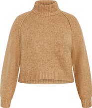 City Chic Demi Turtleneck Sweater