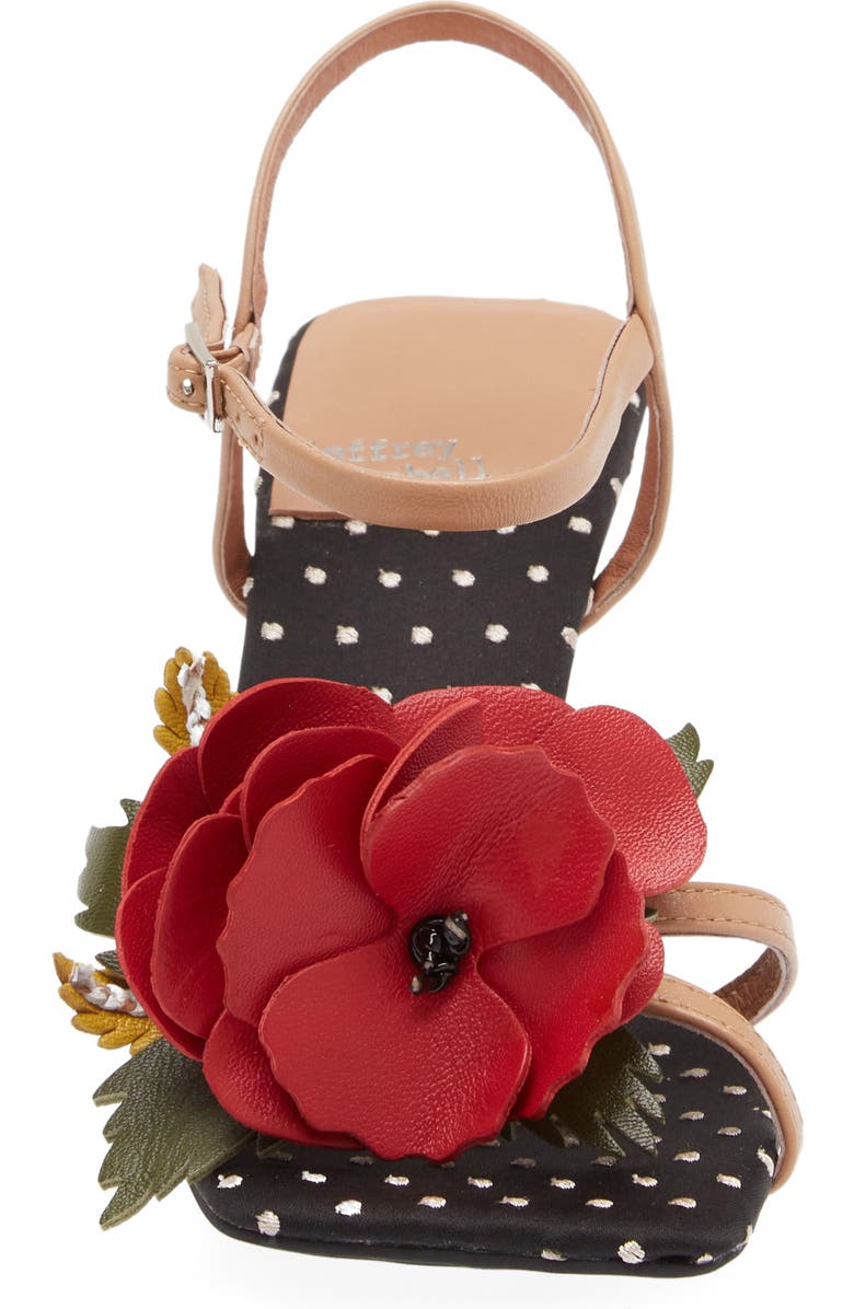 Jeffrey Campbell Amaryllis, Alternate, color, Black Dot Multi
