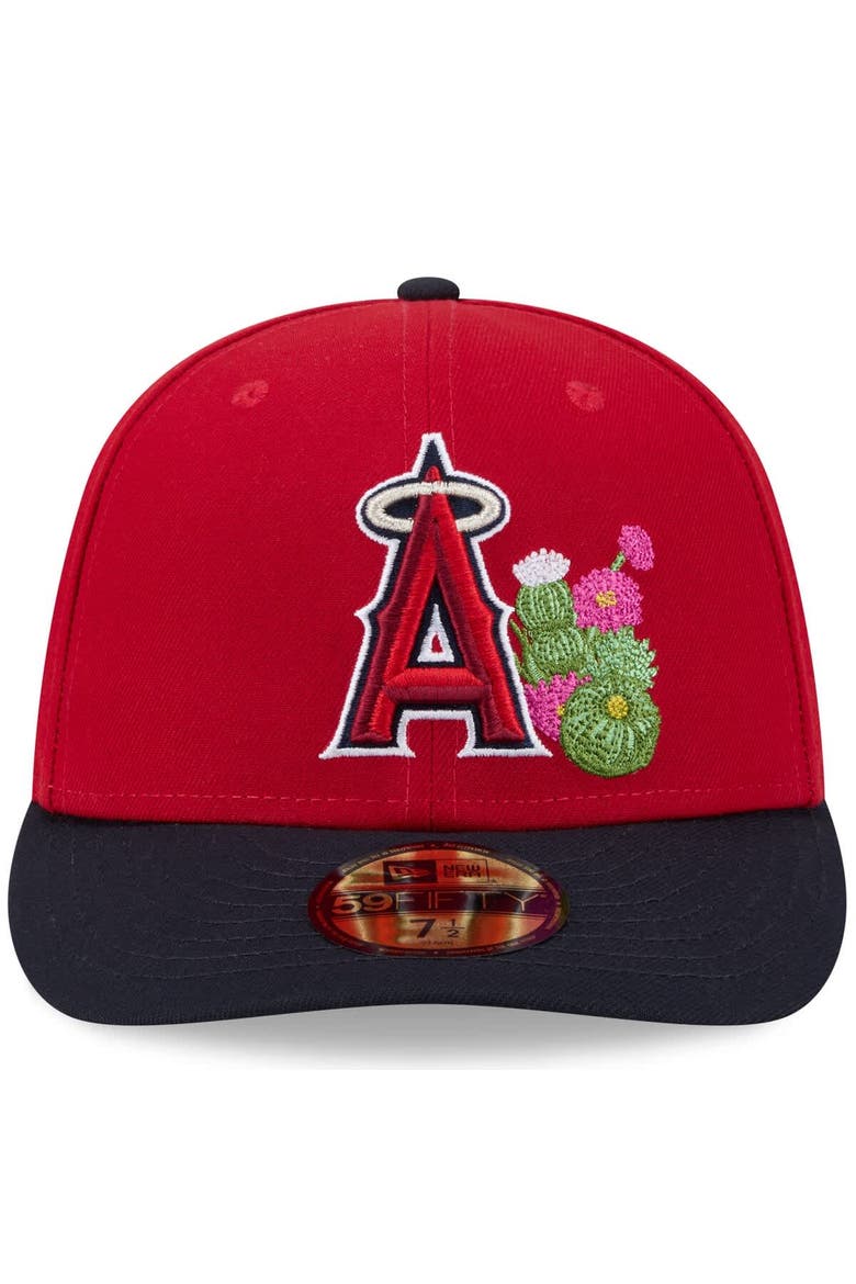 Men's New Era  Red/Navy Los Angeles Angels 2026 Spring Training 59FIFTY Fitted Hat, Alternate, color, Red