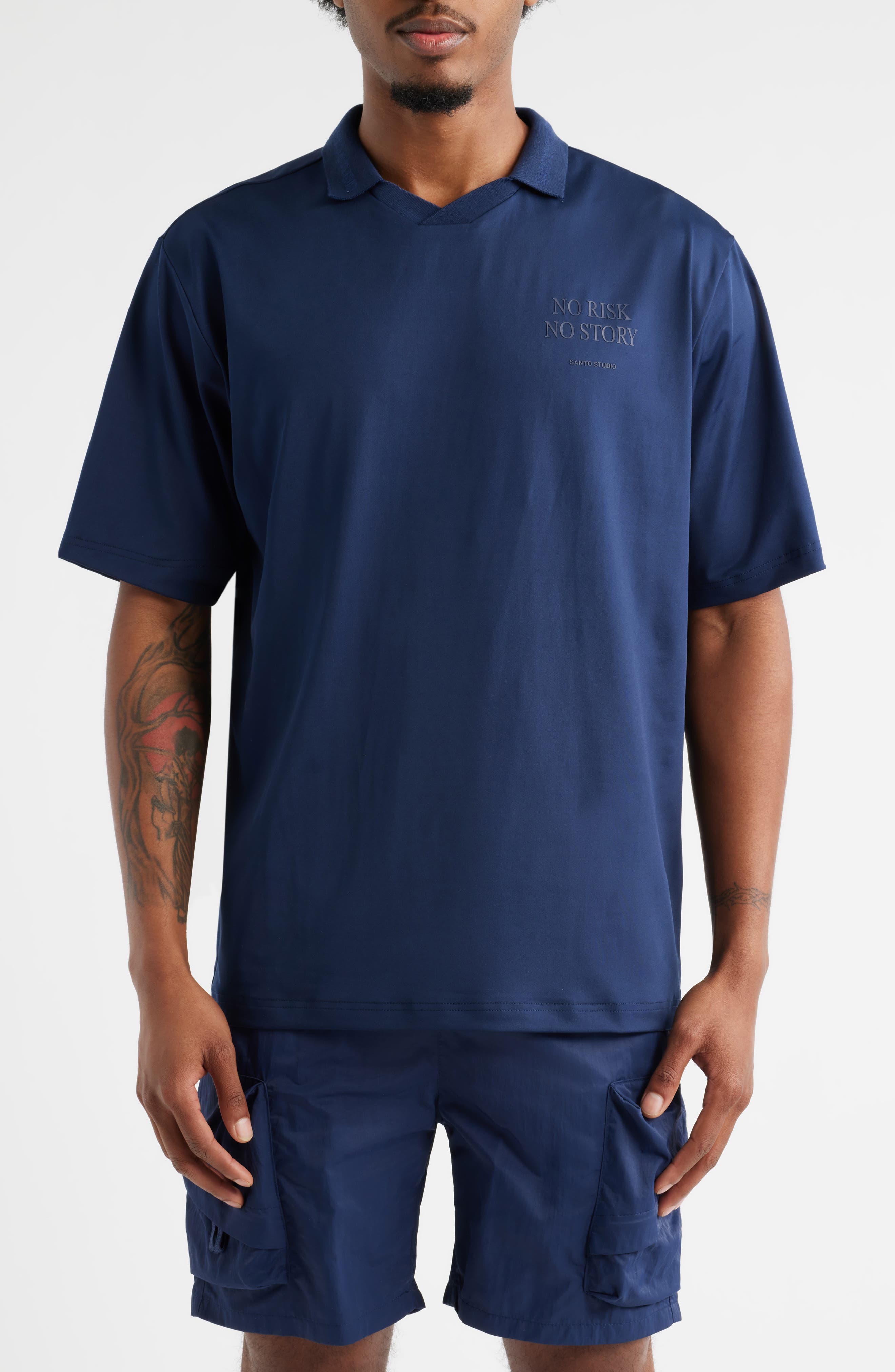 SANTO STUDIO Take Risks Club Polo