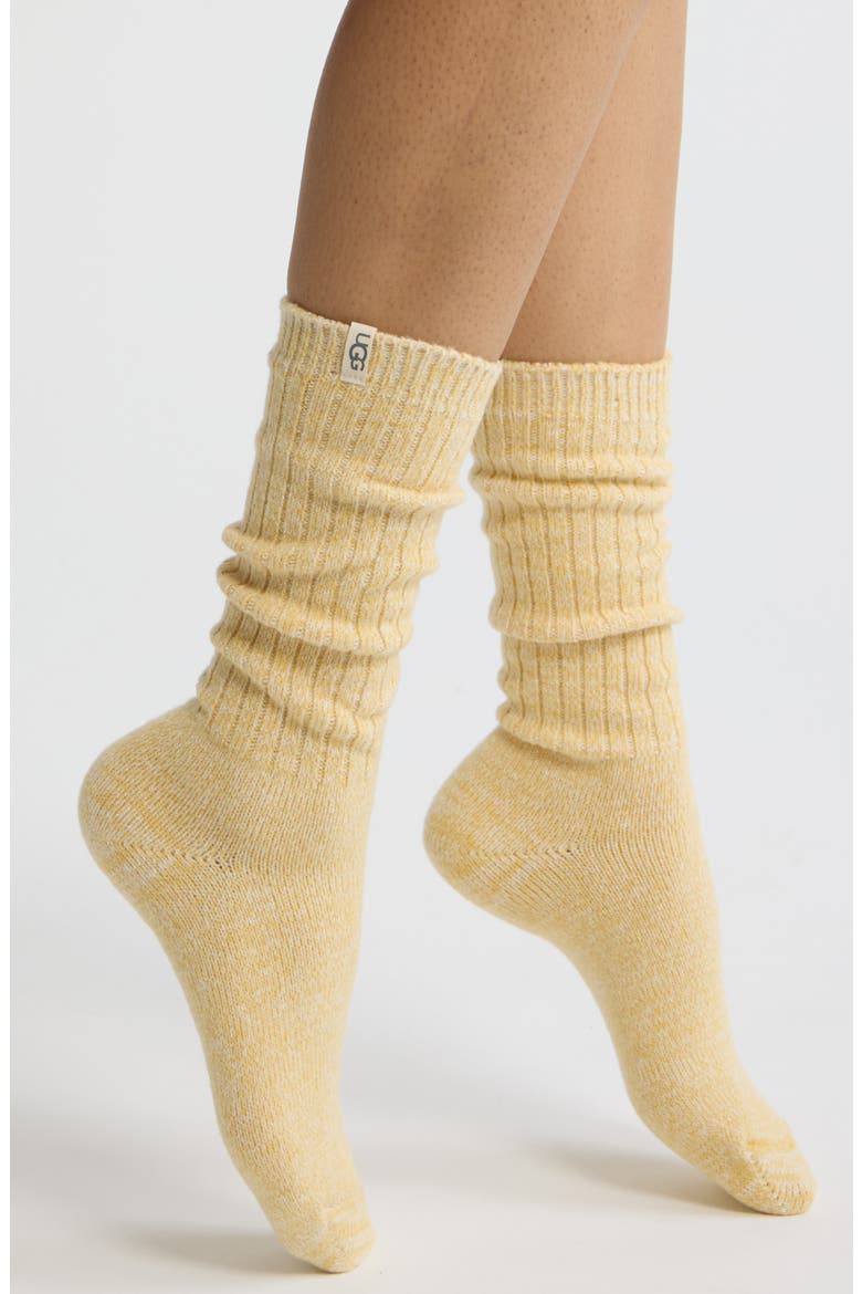 Ribbed Crew Socks, Main, color, MIL