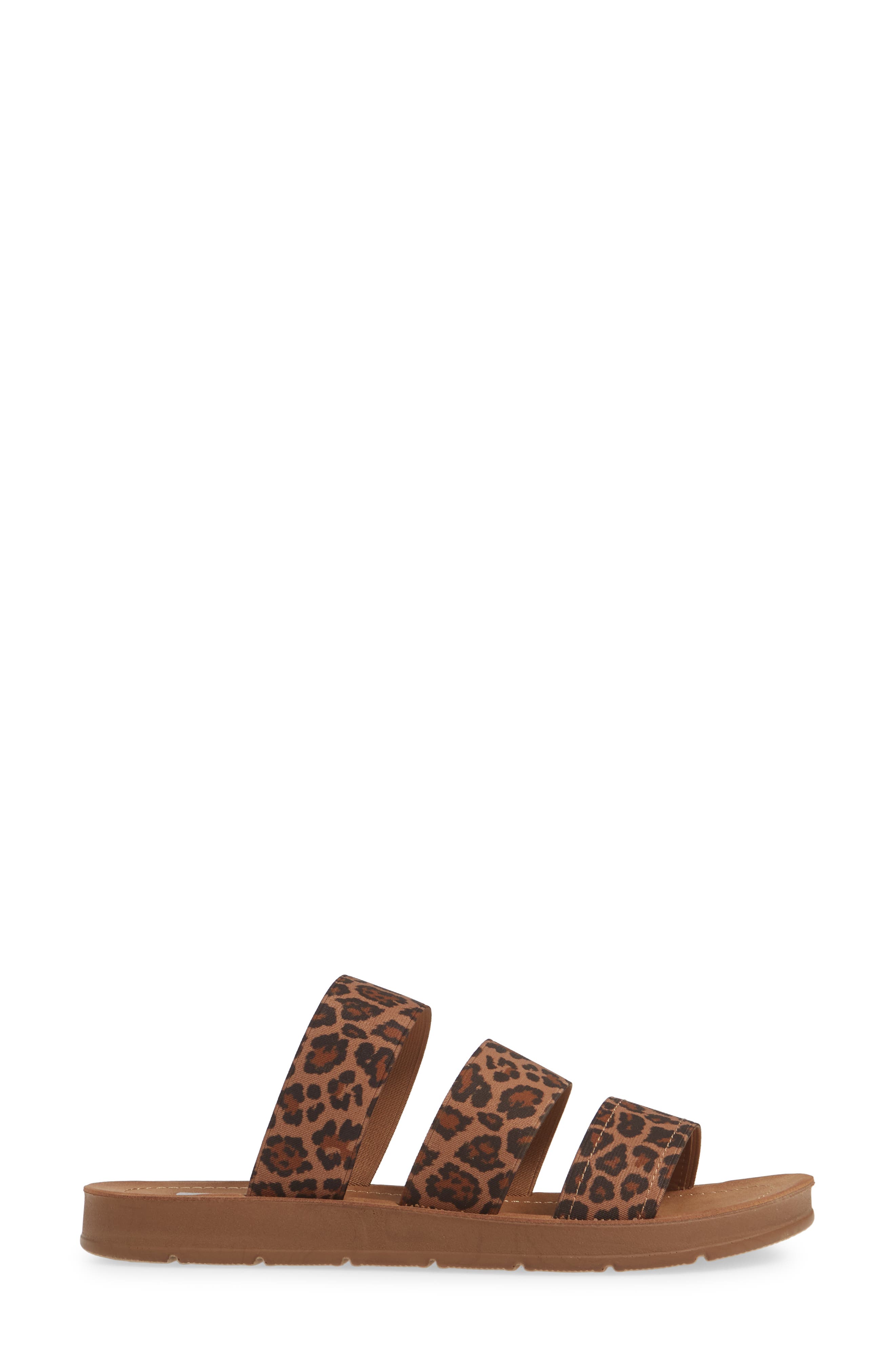 Pascale Slide Sandal, Alternate, color, LEOPARD PRINT