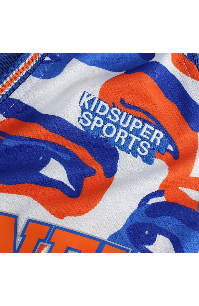 NBA X KIDSUPER Unisex NBA & KidSuper Studios by Fanatics White New York Knicks Hometown Jersey, Alternate, color, White