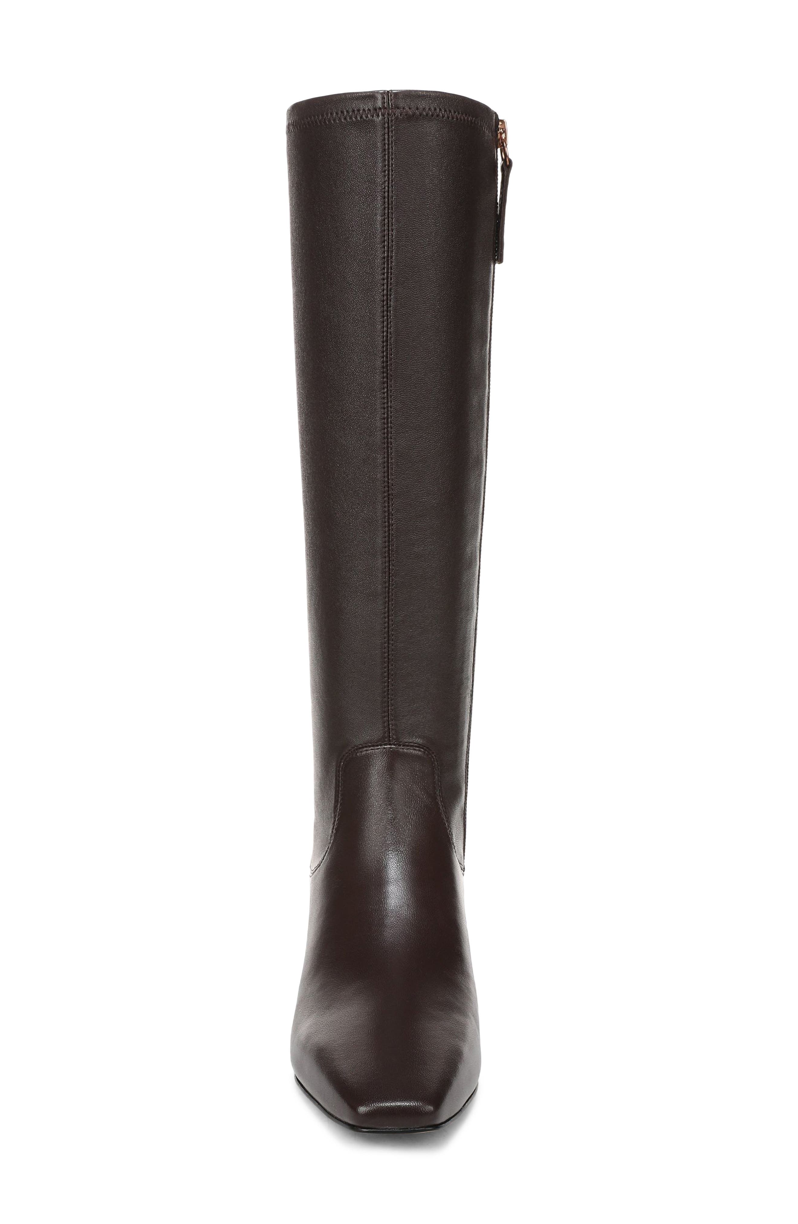 Lanna Knee High Leather Boot, Alternate, color, BROWN VOGUE LEATHER