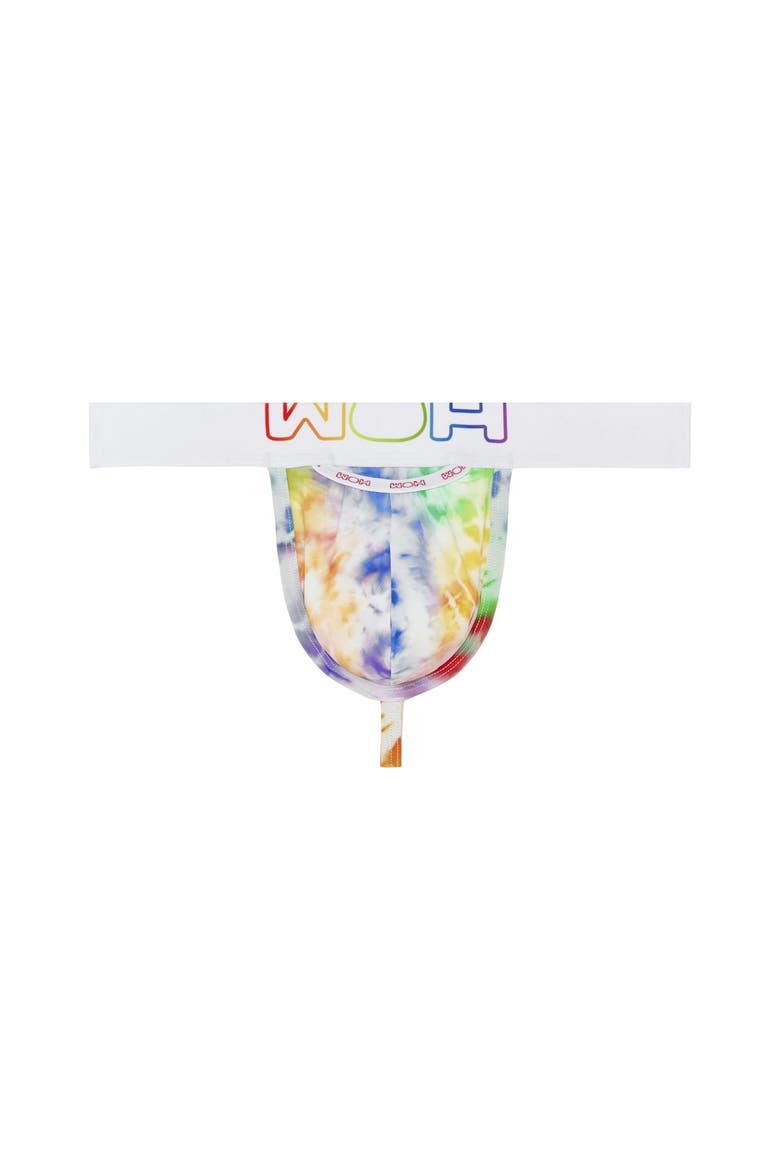 WOH Sexy Fun Rainbow G-String, Main, color, Multico Print