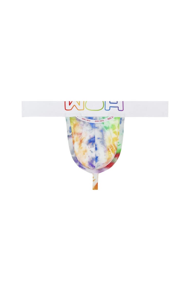 HOM WOH Sexy Fun Rainbow G-String, Main, color, Multico Print