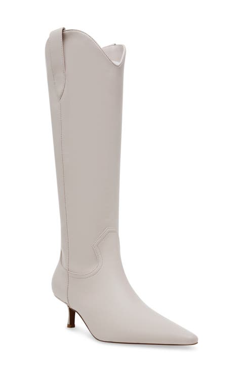 Britt Knee High Western Boot (Women) (Regular & Wide Calf)