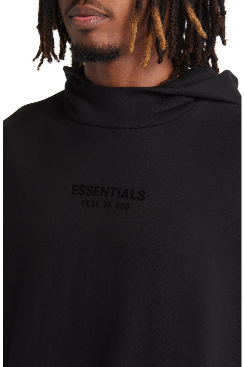 Essential Hoodie, Alternate, color, JET BLACK