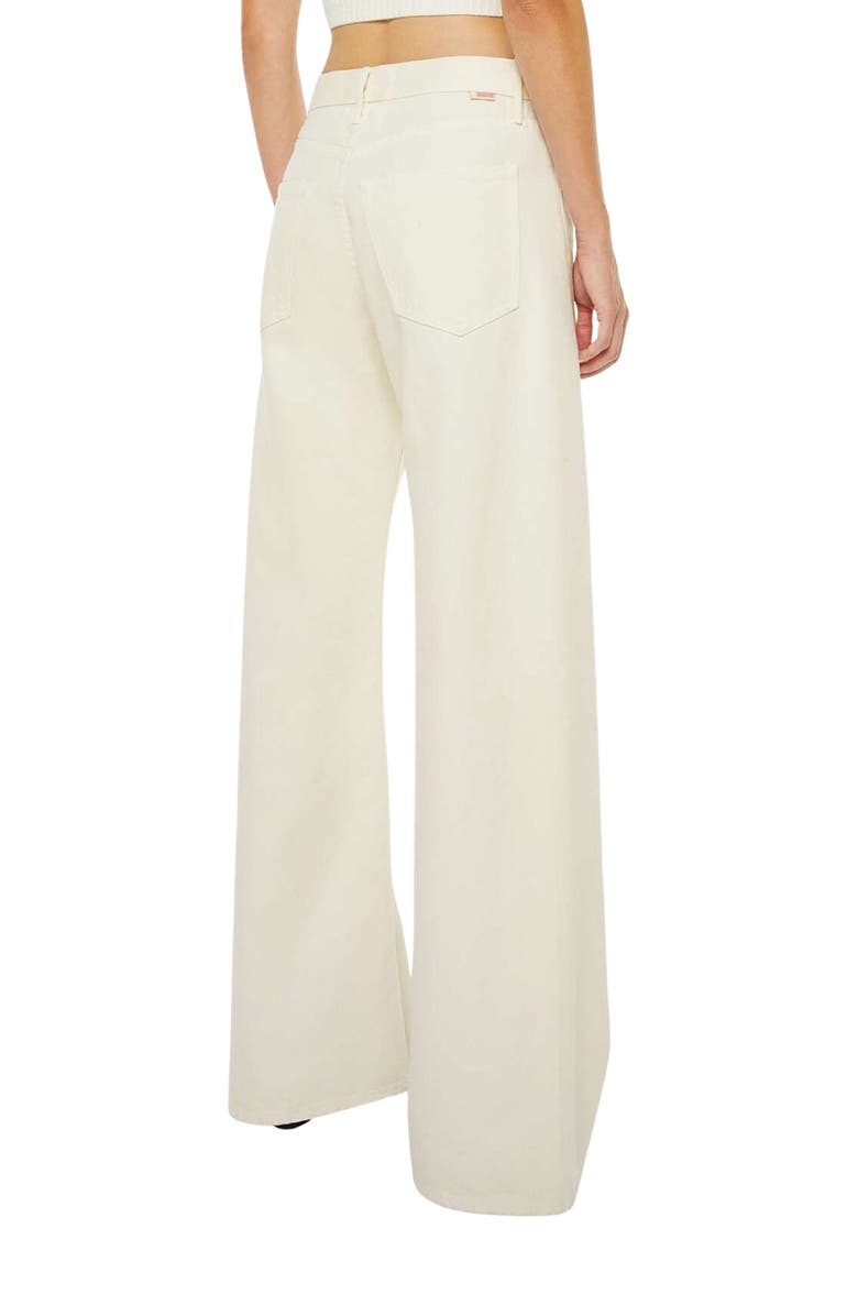 MOTHER Lemon Twist High Waist Wide Leg Jeans, Alternate, color, Natural