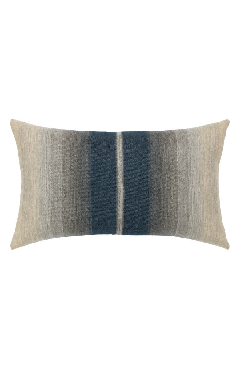 Elaine Smith Ombré Indigo Lumbar Pillow, Main, color, 