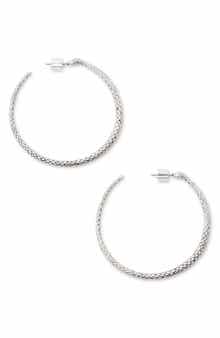 AllSaints Serpent Hoop Earrings