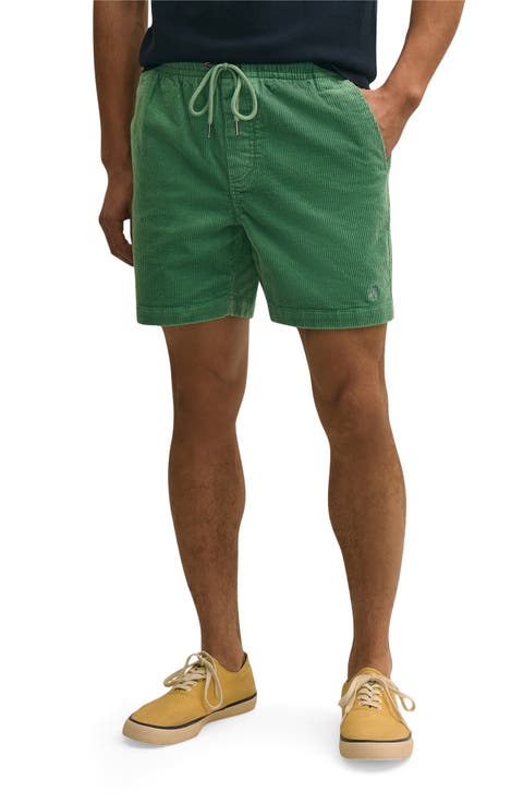 Corduroy Drawstring Shorts