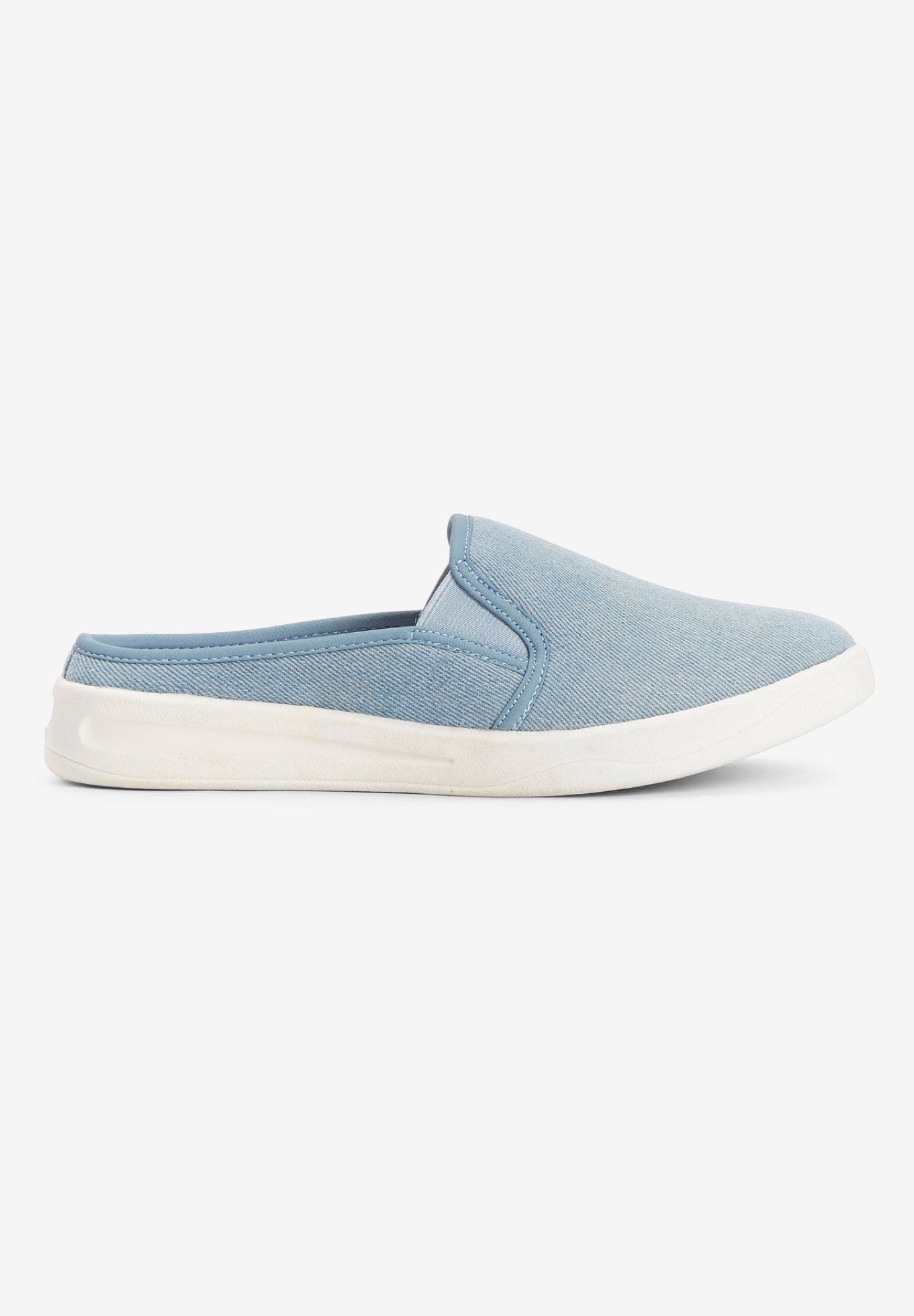 The Camellia Slip On Sneaker Mule, Alternate, color, LIGHT DENIM