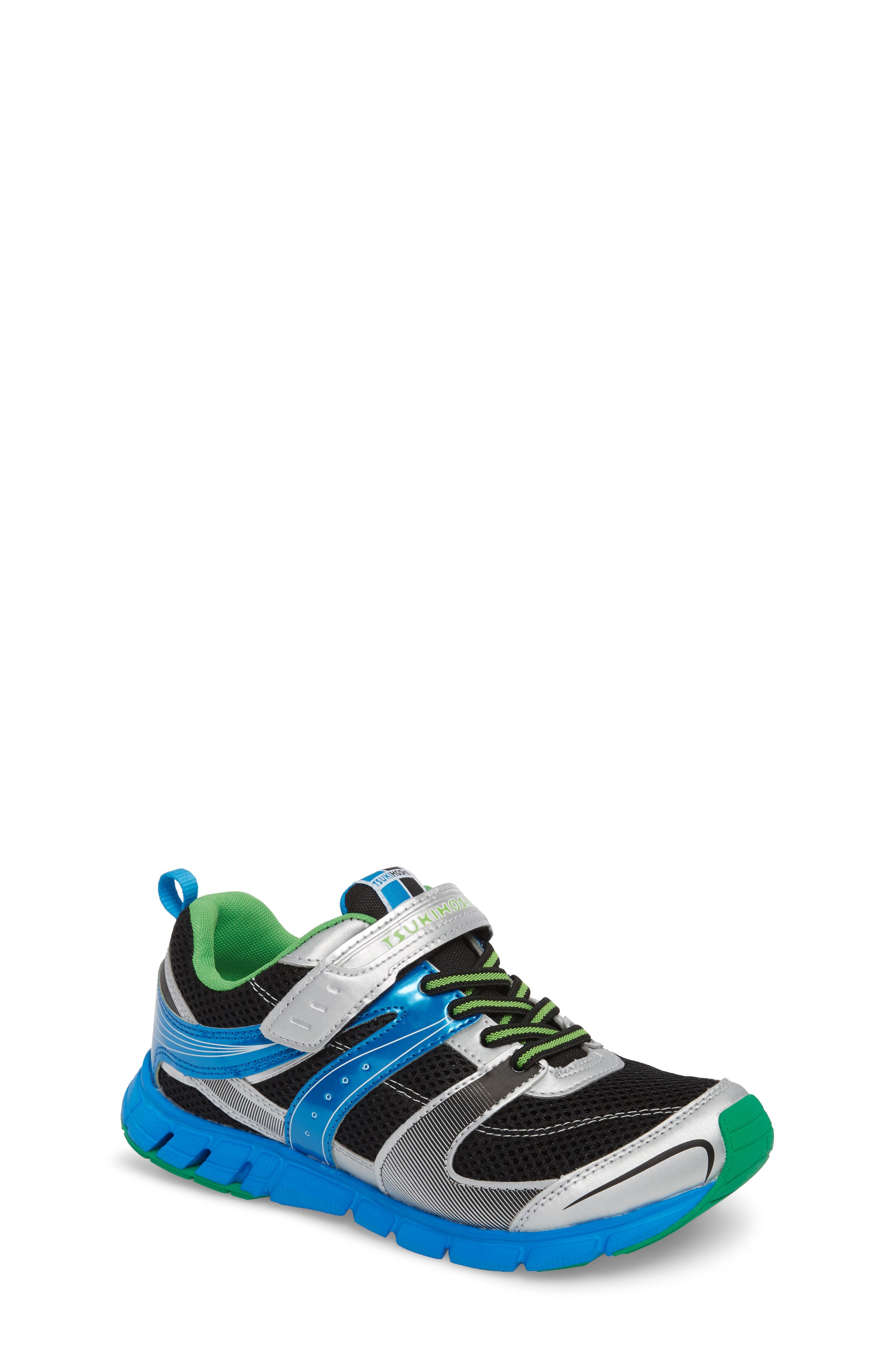Velocity Washable Sneaker, Main, color, SILVER/ BLACK