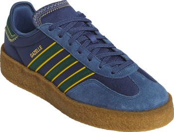 コラボ ★ Adidas x Clot / Gazelle suede-trimmed sneakers adidas Gazelle x CLOT By Edison Chen in Beige | SVD USA