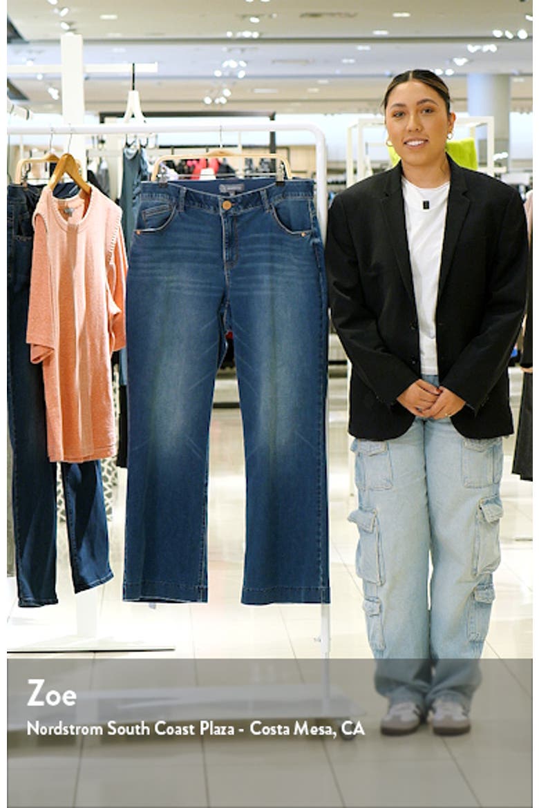 Sam High Waist Wide Leg Jeans video