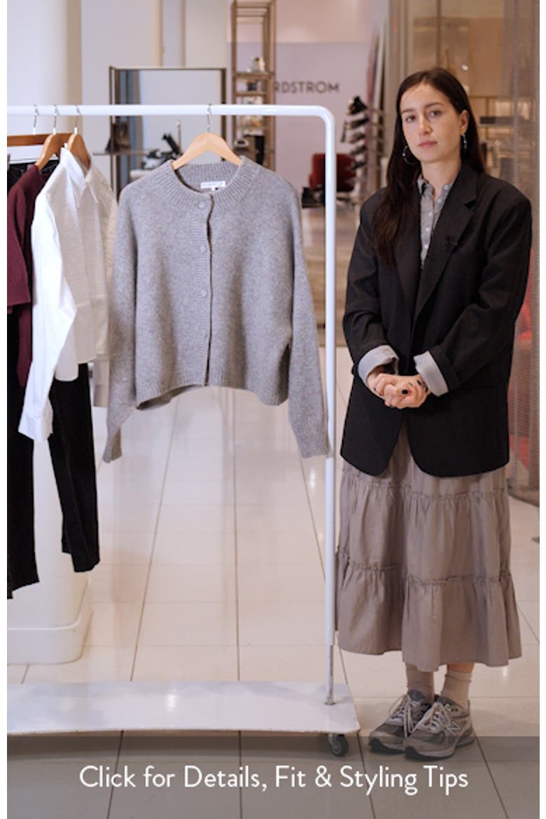 The Flecked Cashmere Cardigan video