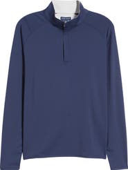 Peter Millar Crown Crafted Stealth Performance Quarter Zip Pullover