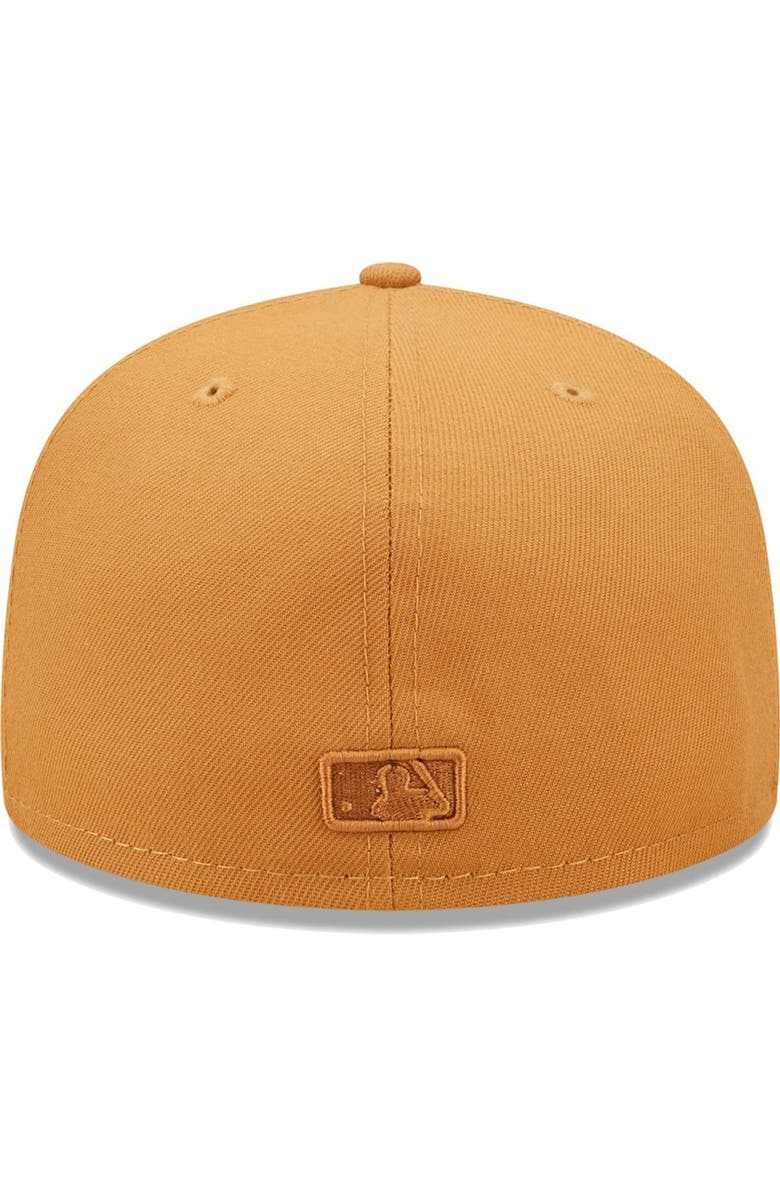 New Era Men's New Era Brown Los Angeles Dodgers Bronze Color Pack 59FIFTY Fitted Hat, Alternate, color, 