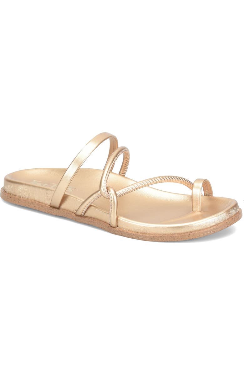 KORKS Audra Sandal, Main, color, Gold