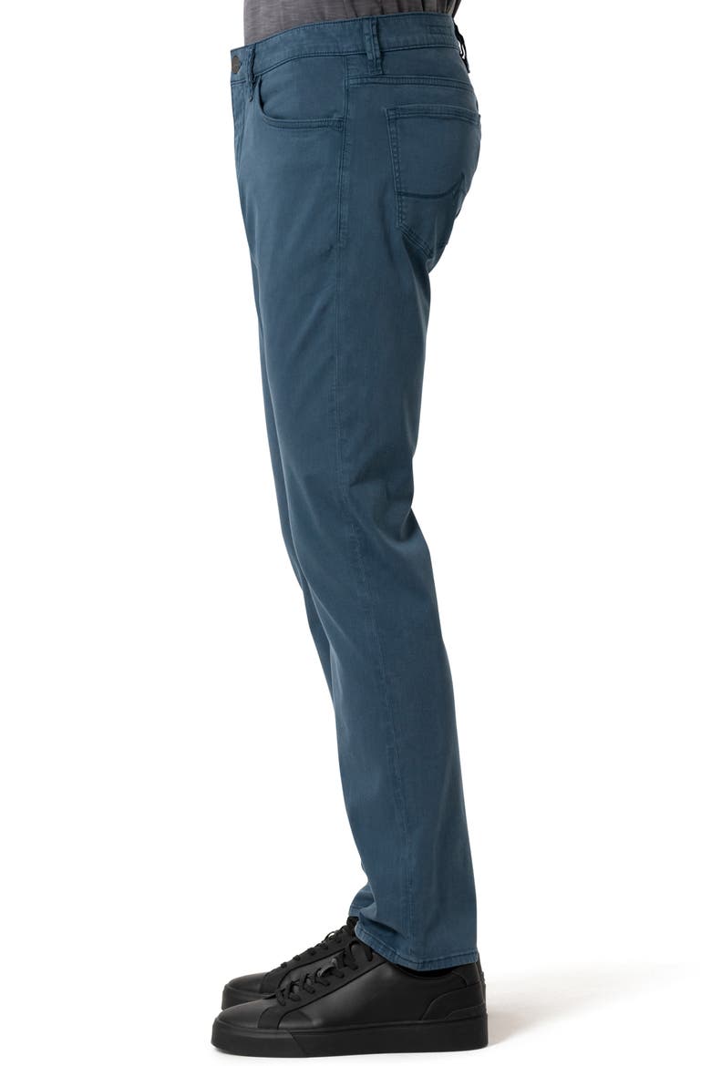 Courage Stretch Cotton Twill Straight Leg Pants, Alternate, color, PETROL TWILL