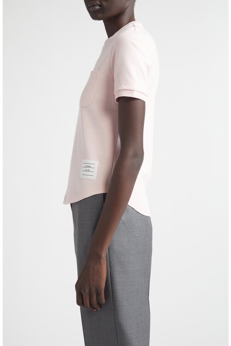 Milano Cotton Pocket T-Shirt, Alternate, color, LIGHT PINK