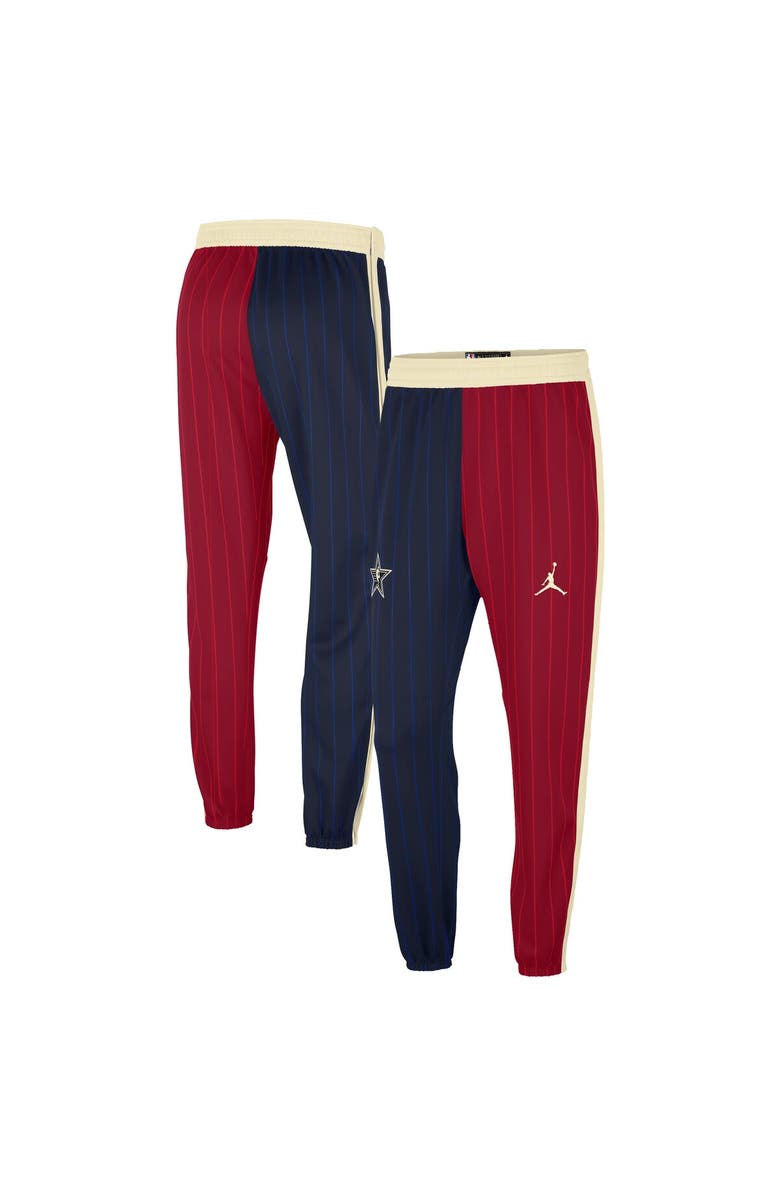 Jordan Brand Men's Jordan Brand Crimson/Navy 2024 NBA All-Star Game Authentic Showtime Performance Pants, Alternate, color,