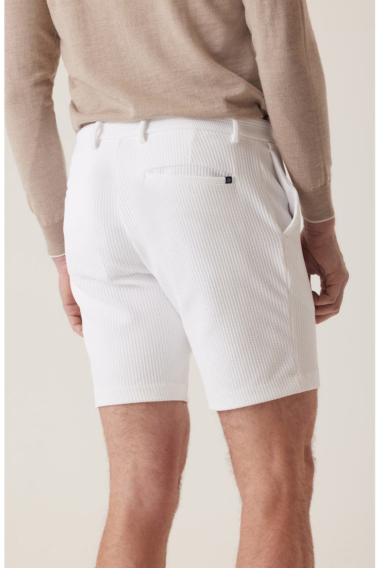 Oasis Hyperloop Honeycomb Bermuda Shorts, Alternate, color, WHITE