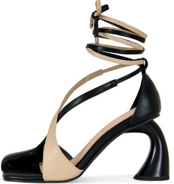 Bosendo Ankle Wrap Sandal