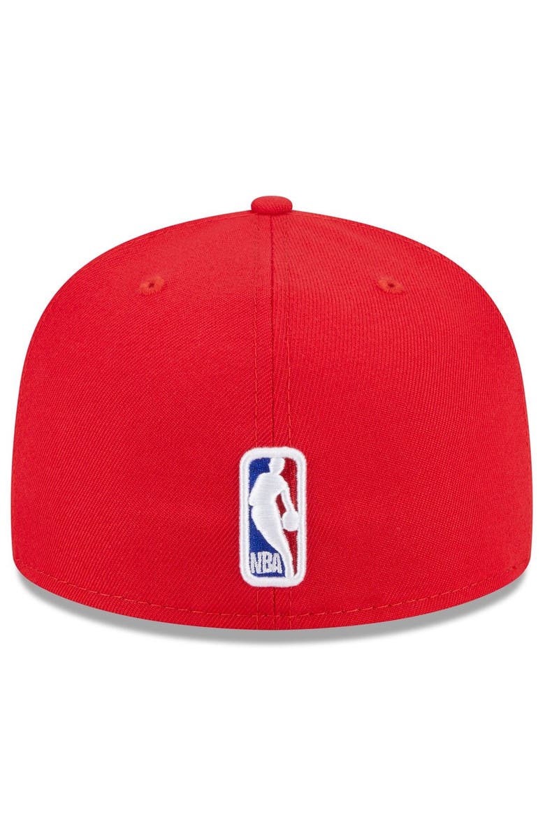 New Era Men's New Era  Red Washington Wizards 2023 NBA Draft 59FIFTY Fitted Hat, Alternate, color, 