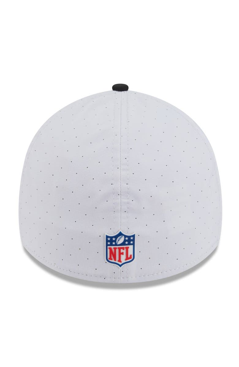 New Era Men's New Era White/Black Pittsburgh Steelers 2025 NFL Training Camp 39THIRTY Flex Hat, Alternate, color, White