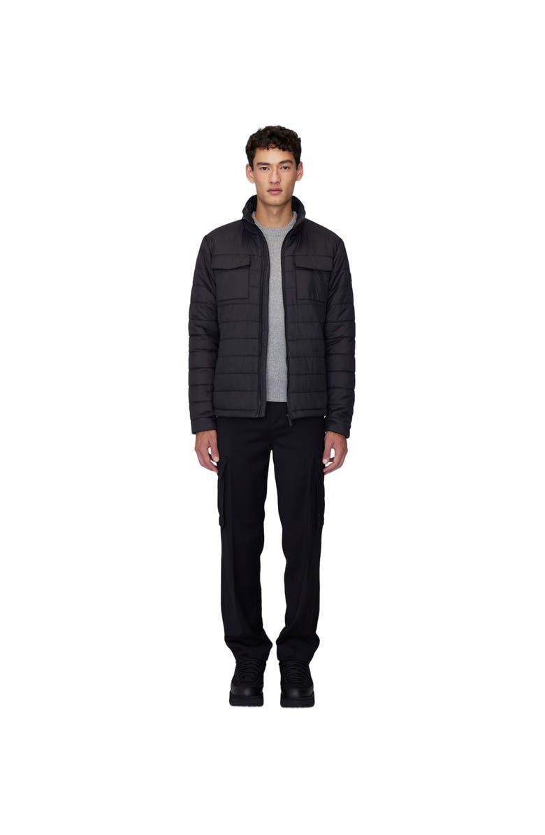 Quartz Co. NEAL | Lightweight Insulated Shirt Jacket, Alternate, color, Black