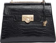Ted Baker Lou Croc Embossed Crossbody Bag