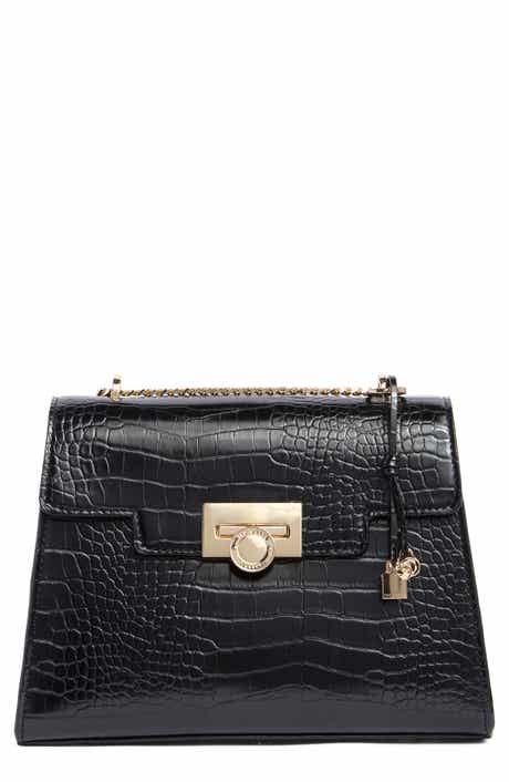 Lou Croc Embossed Crossbody Bag