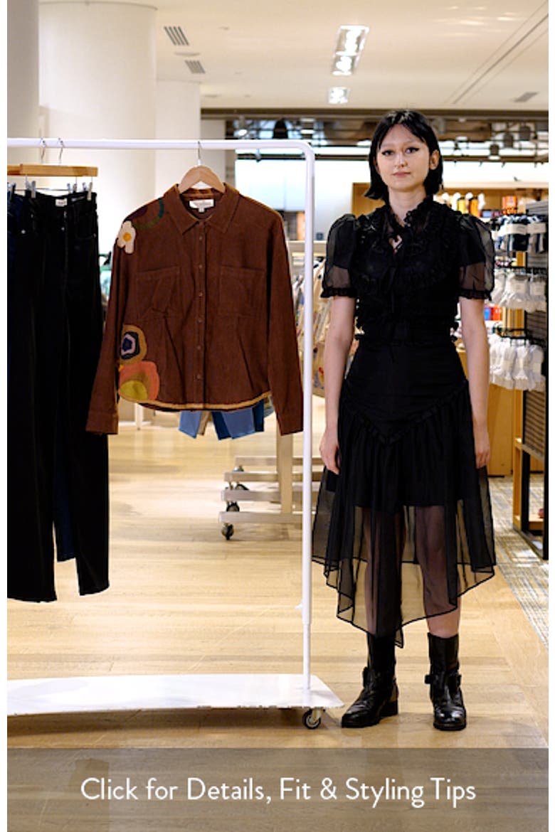 Miracle Garden Embroidered Corduroy Shirt video