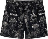 AllSaints Terra Swim Trunks